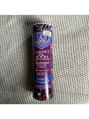 Vtg McAuley's B&D Potpourri Carpet & Room Deodorizer 24 oz Vanilla Discontinued